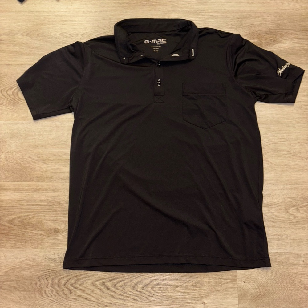 MAC Cosmetics Dark Polo Shirt